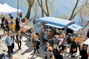 Photo du marché de plein air de Hornstull Marknad