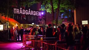 Photo d'une fête du Trädgården