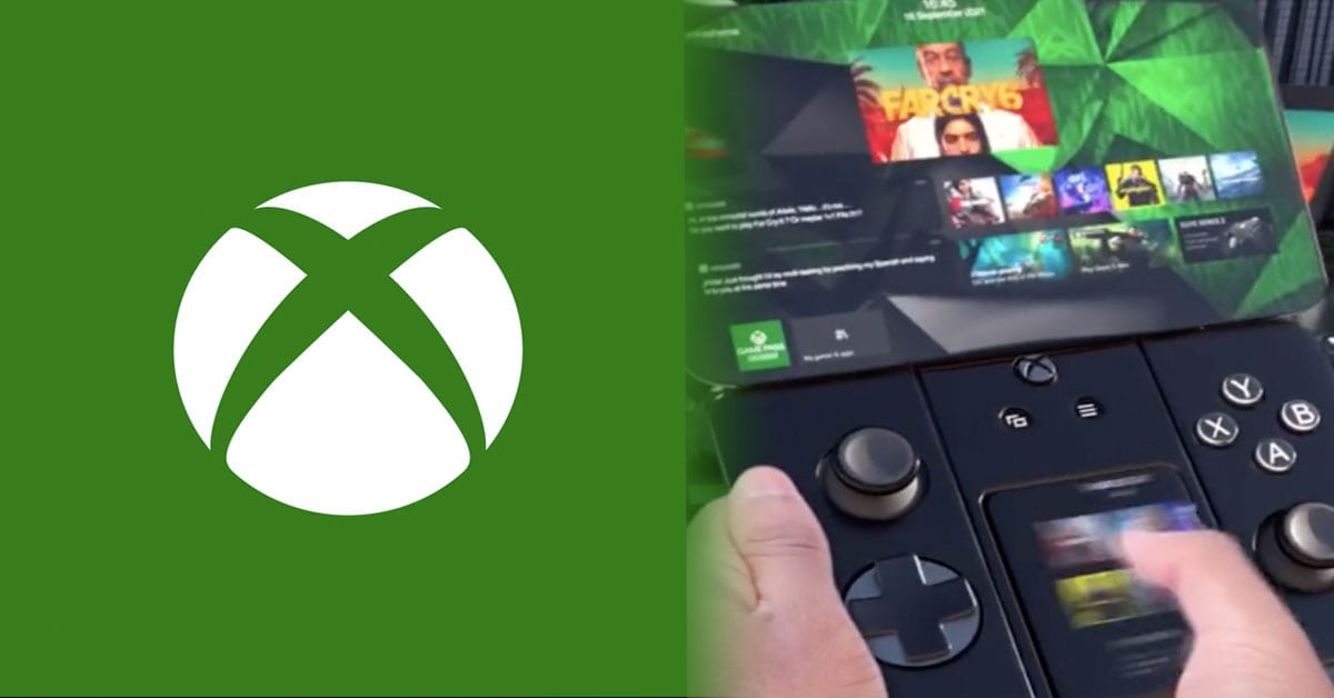 Image de la nouvelle Xbox Series Z avec le logo de Xbox
